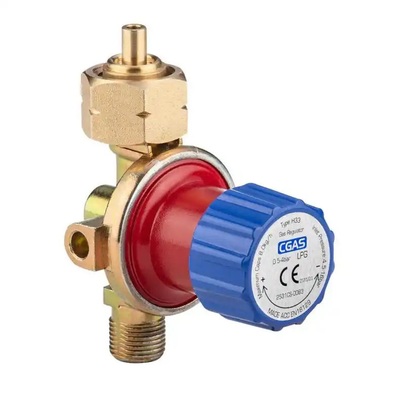 Gasregler mit Druckminderer max. 4 bar, 8 kg/h Direktkauf