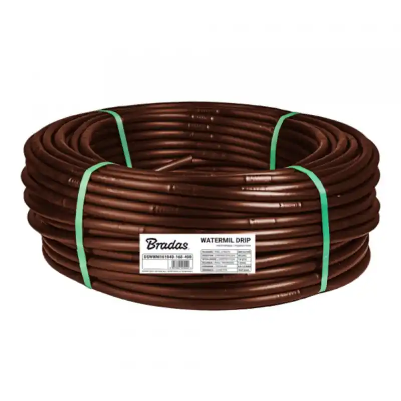 Bestpreis 100 m Tropfschlauch 16 mm, Tropfabstand 33 cm Braun