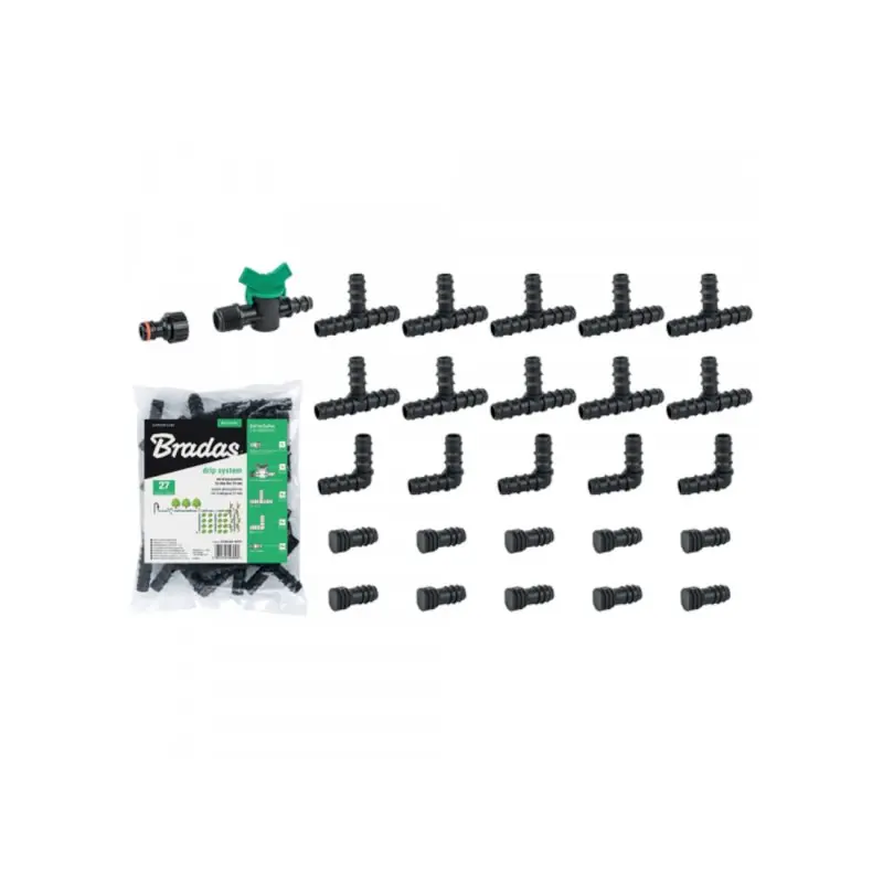 27-tlg Tropfbewässerung Zubehör Set 16 mm Letzte Chance