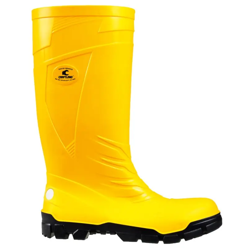Saisonangebot Sicherheitsstiefel S5 SRC Gelb PVC/Nitril
