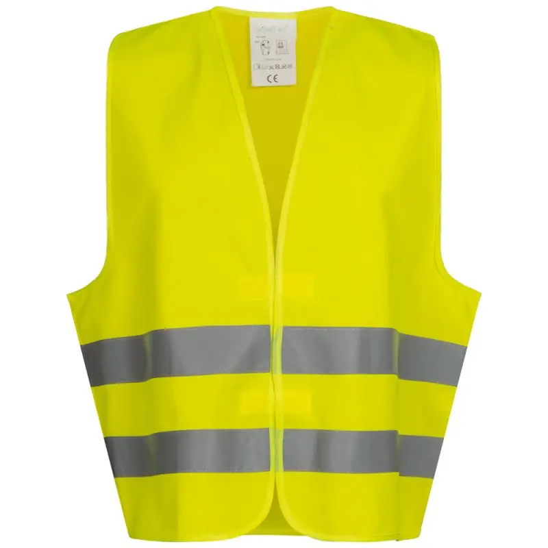 Expressversand HARALD Polyester-Warnweste Gelb WICA-TEX®, universal