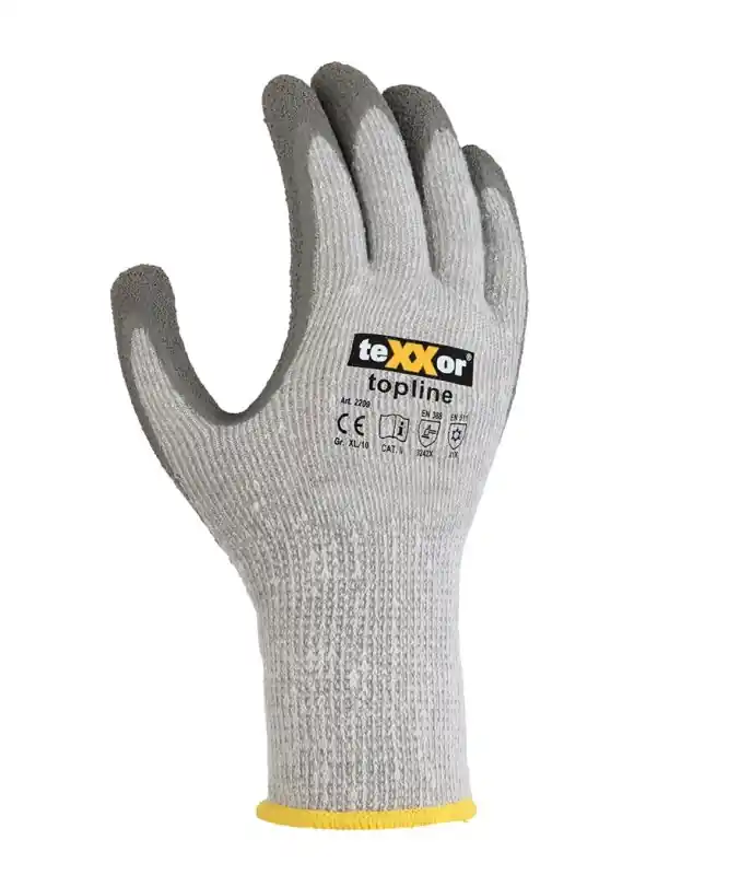 Neu Im Sortiment teXXor® Winterhandschuhe WINTER GRIP, Weiß/Grau