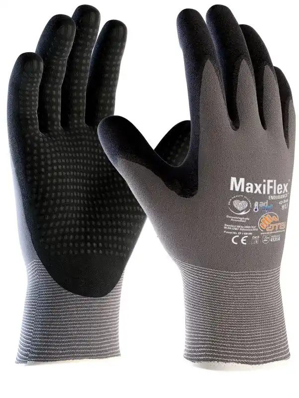 Jetzt Kaufen MaxiFlex® Endurance™ AD-APT® Nylon-Strickhandschuhe (42-844), Grau/Schwarz