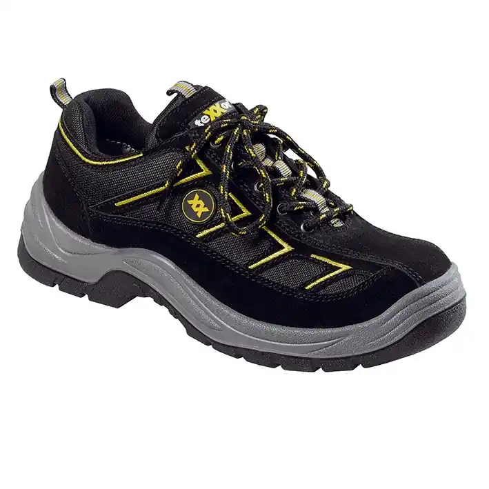 teXXor® S1-Sicherheitshalbschuhe METZ, Schwarz/Gelb Garantierte Lieferung