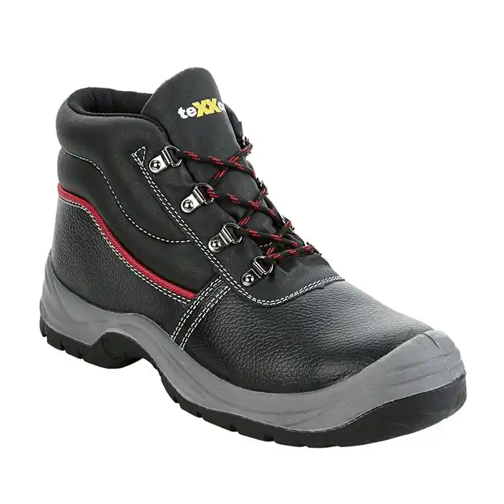Bestseller teXXor® S3-Sicherheitsschnürstiefel LE MANS, Schwarz/Rot