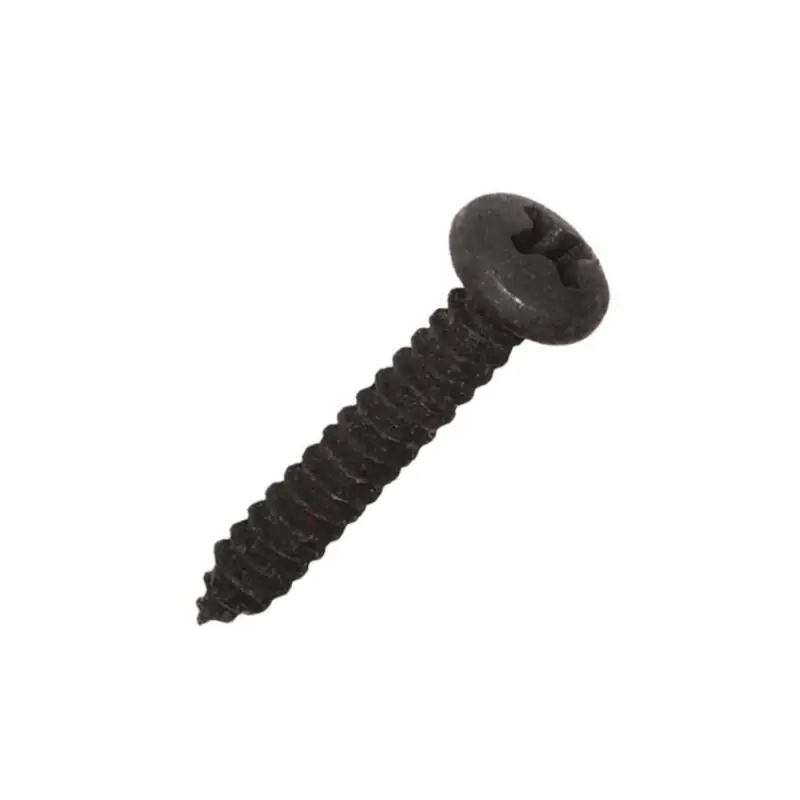 Neu 500 Stück Blechschrauben DIN 7981 schwarz verzinkt 4,2 x 38