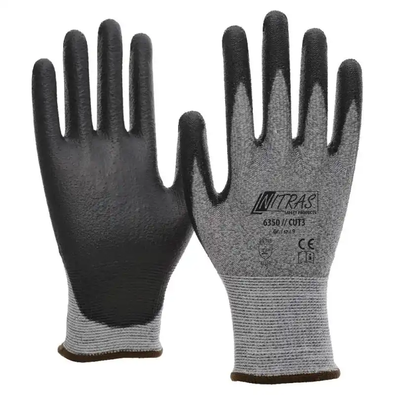 100 Paar Schnittschutzhandschuhe NITRAS 6350 CUT3 Gr.11 Mega-Angebot