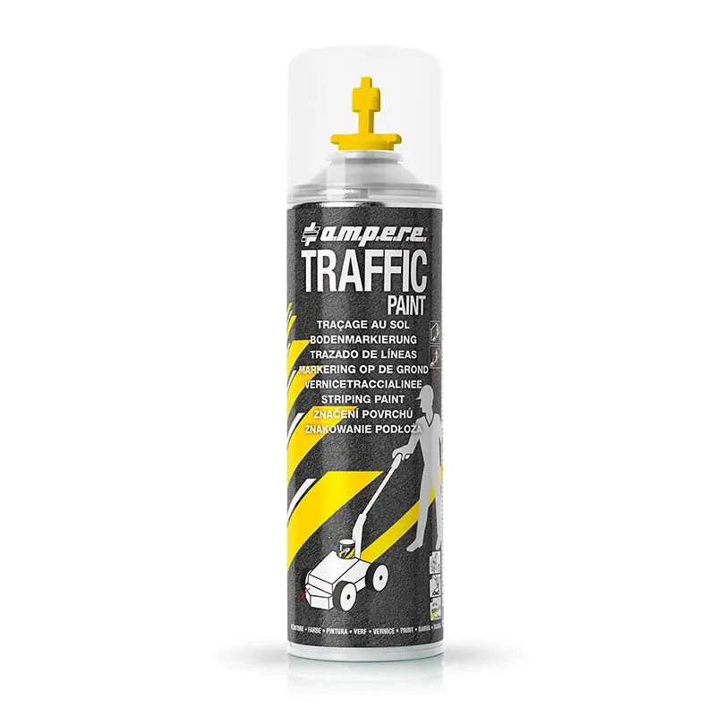 1 Dose Bodenmarkierspray Traffic Paint 500ml/Dose gelb Neu