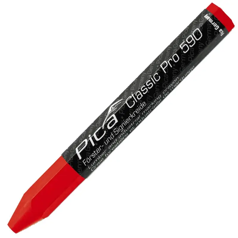 12 Stück Förster- und Signierkreide Classic PRO 590 Pica rot Direktkauf