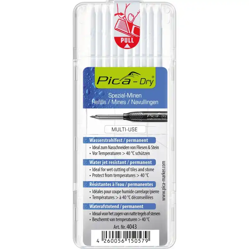 Preisknaller DRY Spezialminen weiss 4043 Pica