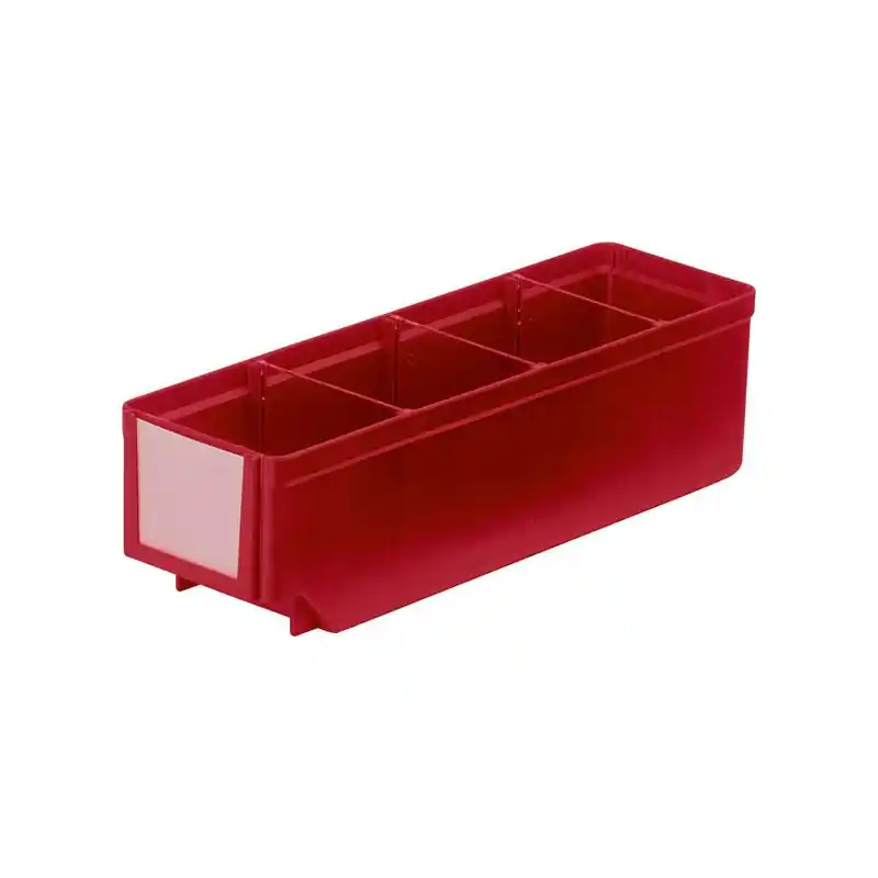 1 Stück Regalkasten LxBxH 300 x 93 x 83mm Rot Preisknaller