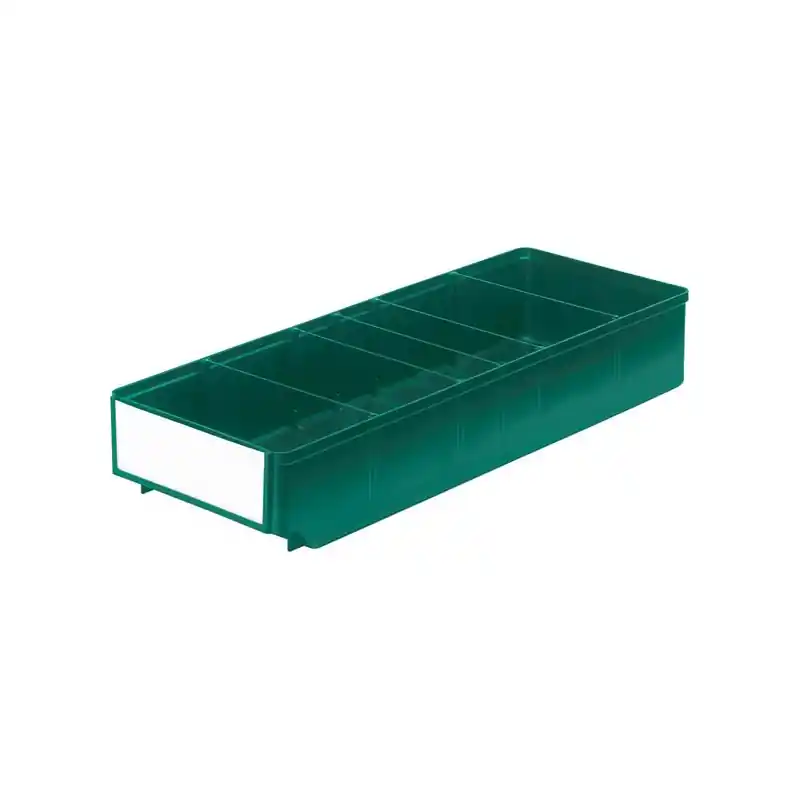 8 Stück Regalkästen LxBxH 500 x 186 x 83mm Grün Garantierte Lieferung