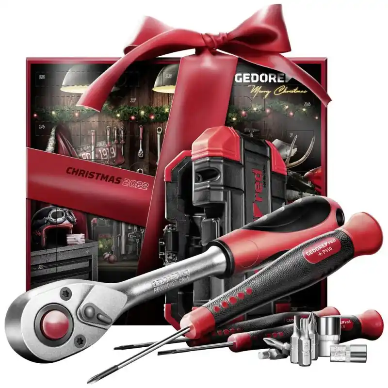 Rabatt Adventskalender GEDORE red 42-tlg 2022